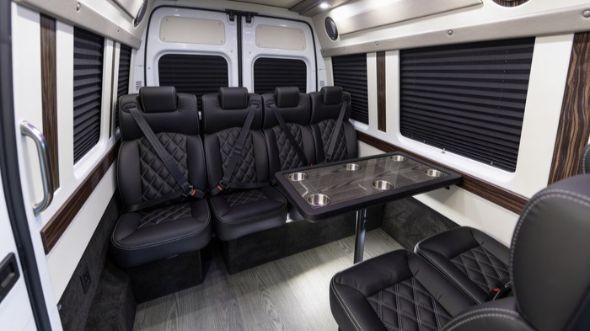 10 passenger sprinter van rental thornton