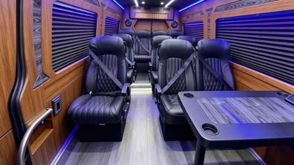 18 passenger sprinter van rental thornton