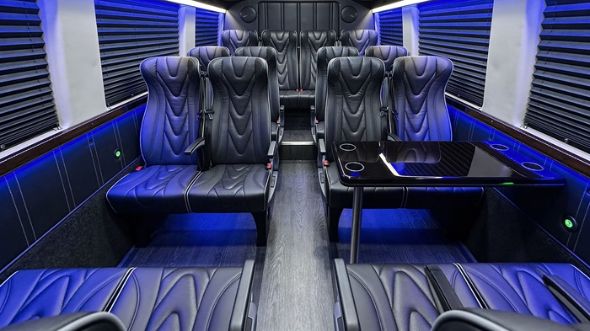 20 passenger sprinter van interior thornton