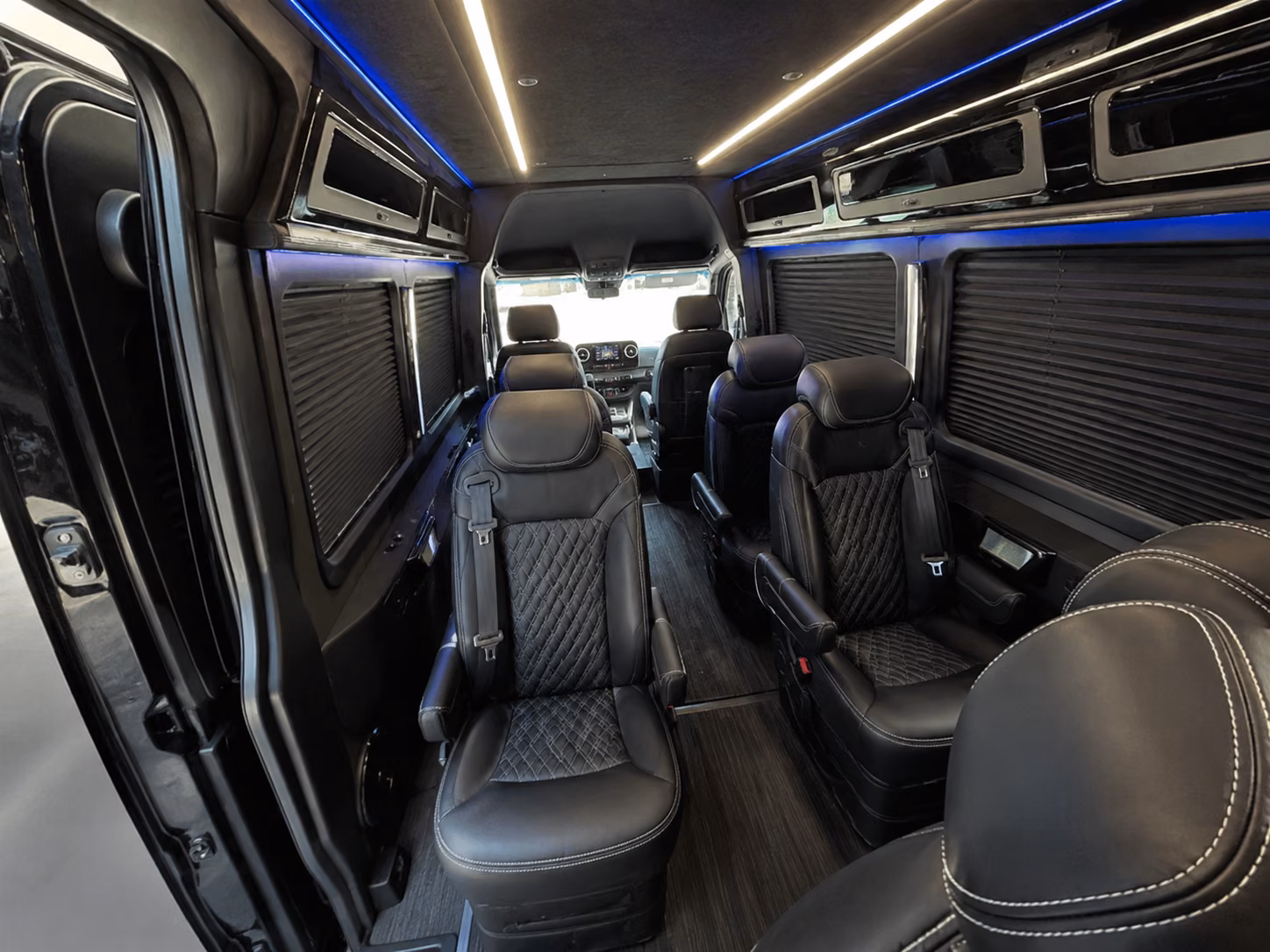 8 passenger sprinter van interior