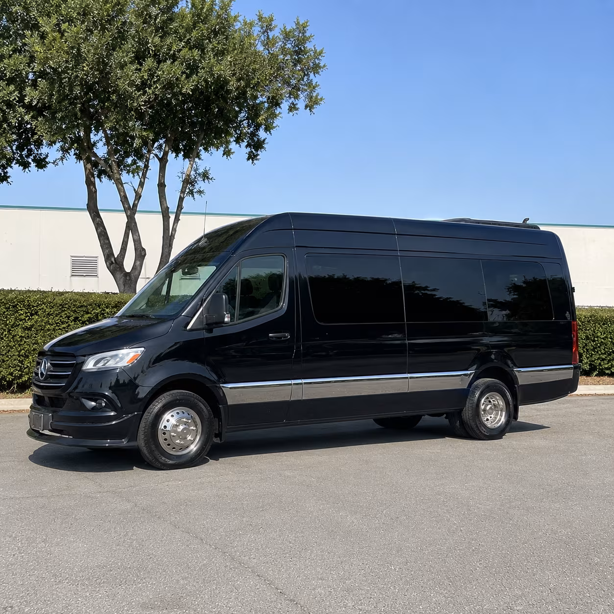 thornton wedding sprinter van rental