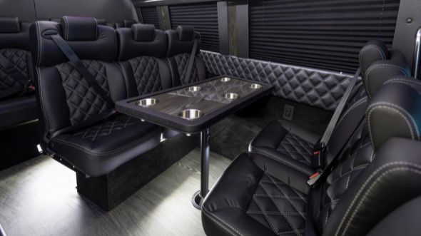 thornton 10 passenger sprinter van interior