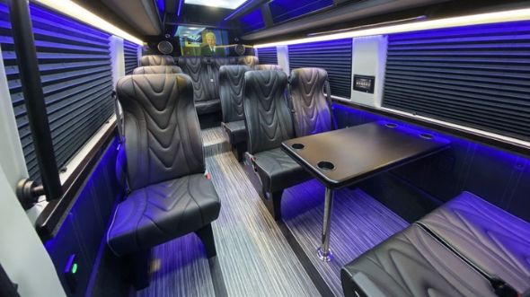 thornton 18 passenger sprinter van interior